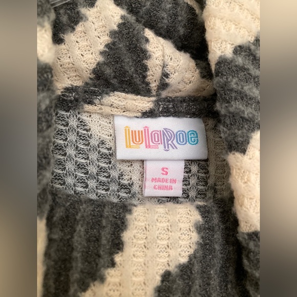 LuLaRoe Kristen Pullover Sweater - Zebra Print - Size S - Picture 3 of 10